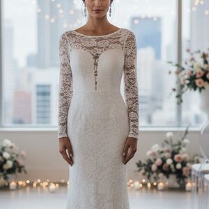 Petite Getaway Wedding Lace Dress